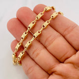 Cadena Rustica Corona 11.25g / 60cm / 4.2mm Oro Amarillo 18K
