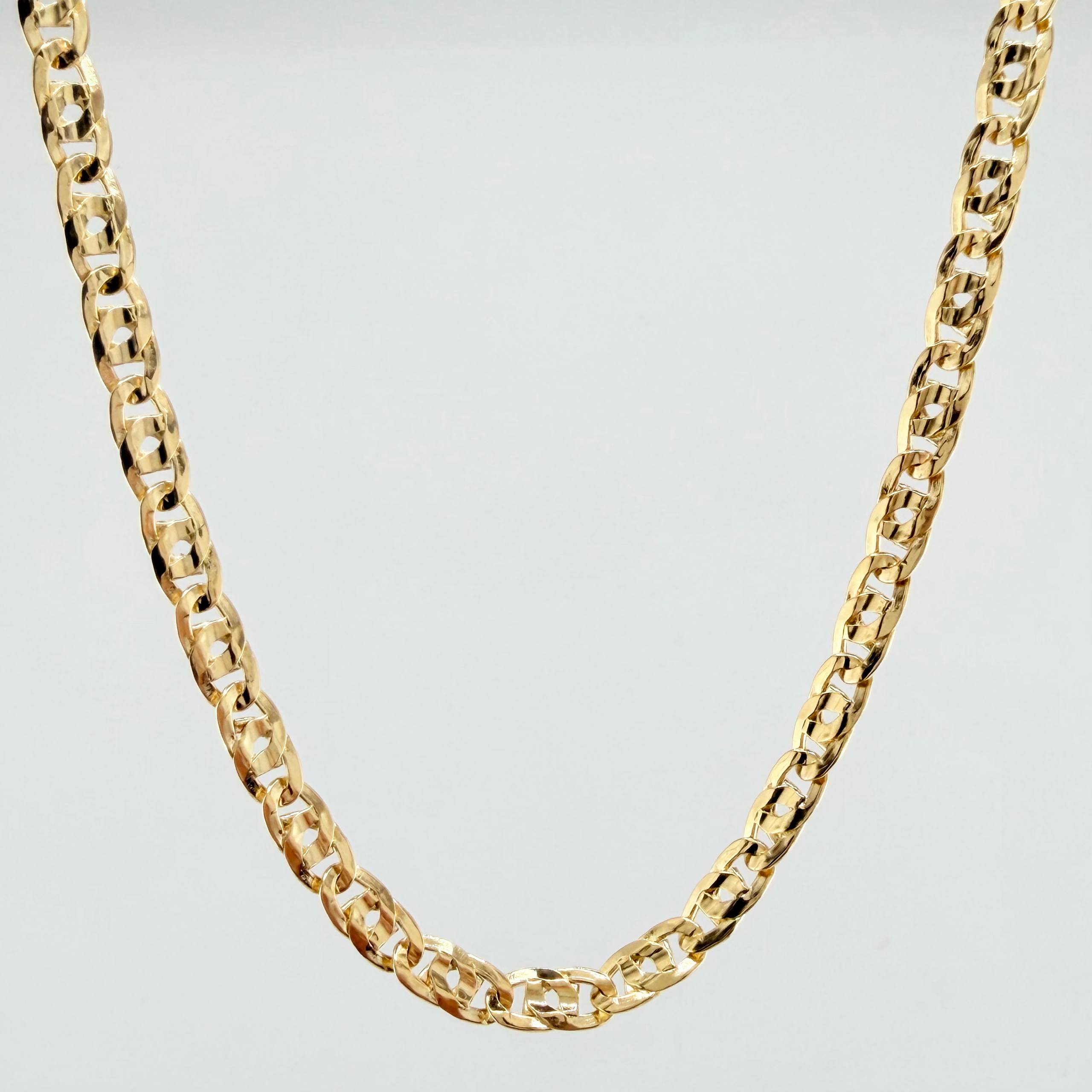 Cadena Lumachina 13.65gr / 60cm / 5mm Oro Amarillo +3 18K