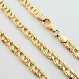 Cadena Lumachina 13.65gr / 60cm / 5mm Oro Amarillo +3 18K