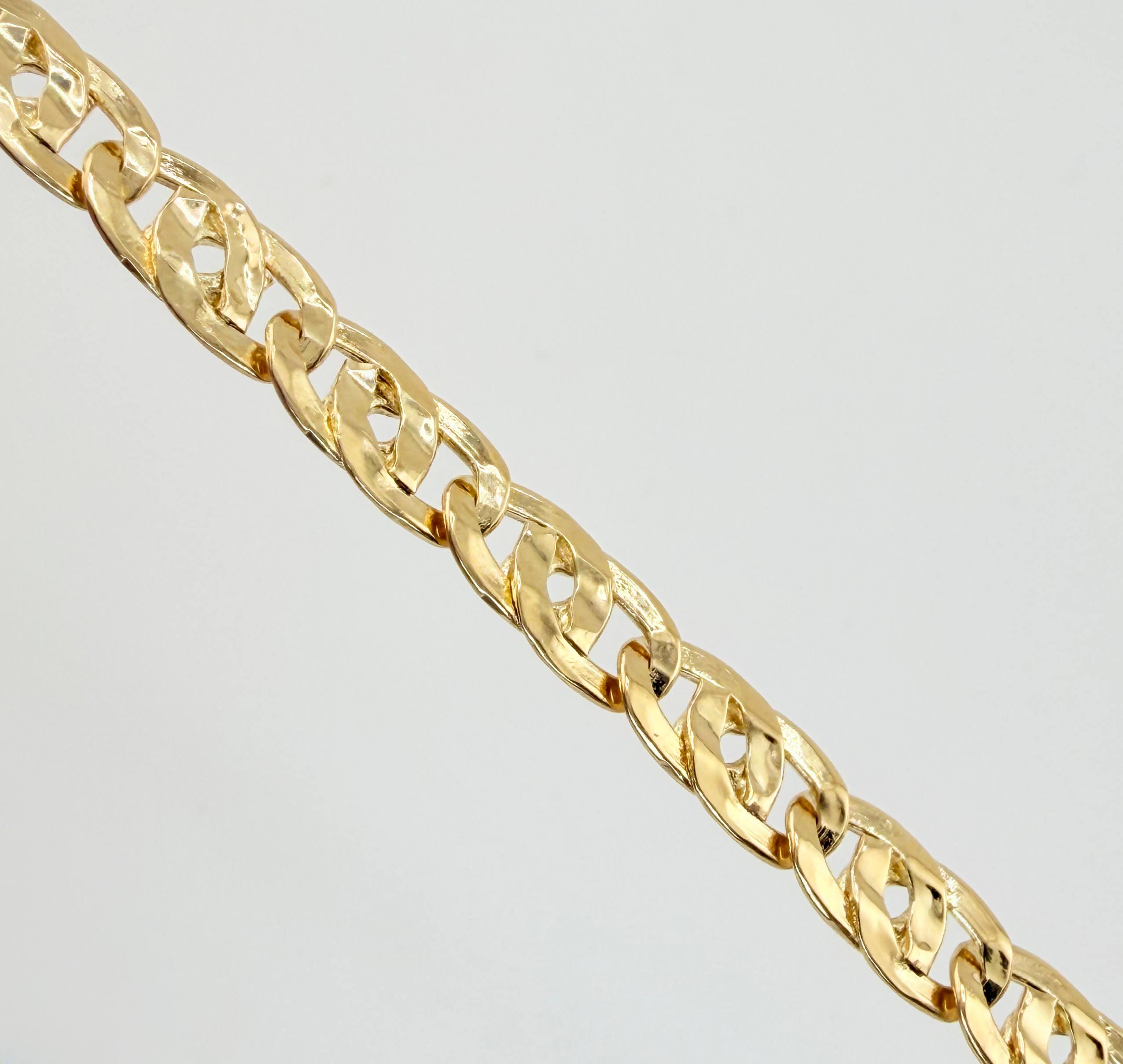 Cadena Lumachina 13.65gr / 60cm / 5mm Oro Amarillo +3 18K