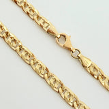 Cadena Lumachina 13.65gr / 60cm / 5mm Oro Amarillo +3 18K