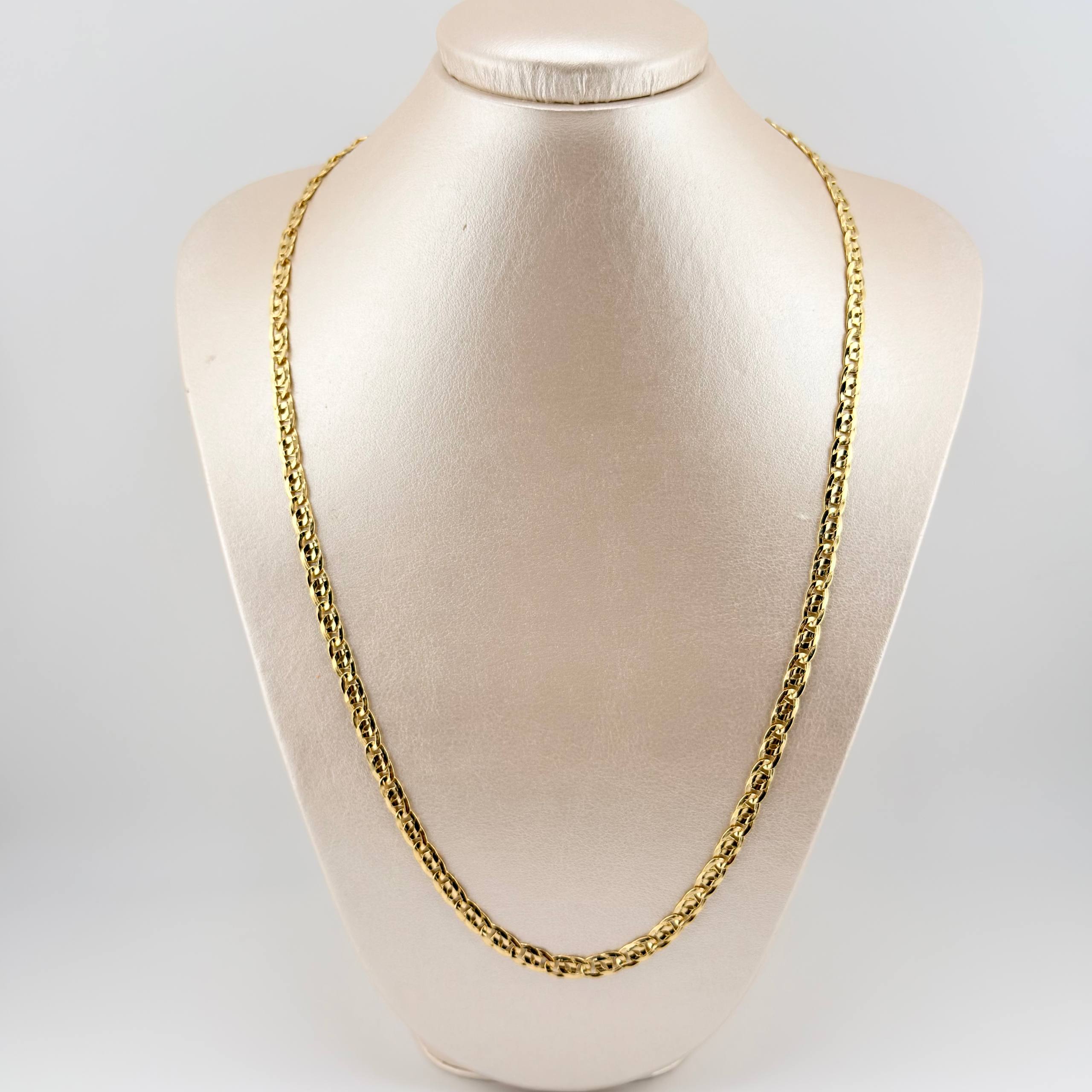 Cadena Lumachina 13.65gr / 60cm / 5mm Oro Amarillo +3 18K