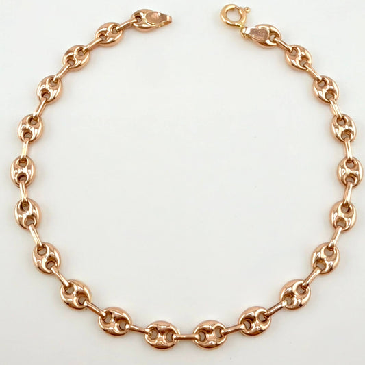 Pulso GC 3.45gr / 20cm / 5mm Oro Rosa 18K