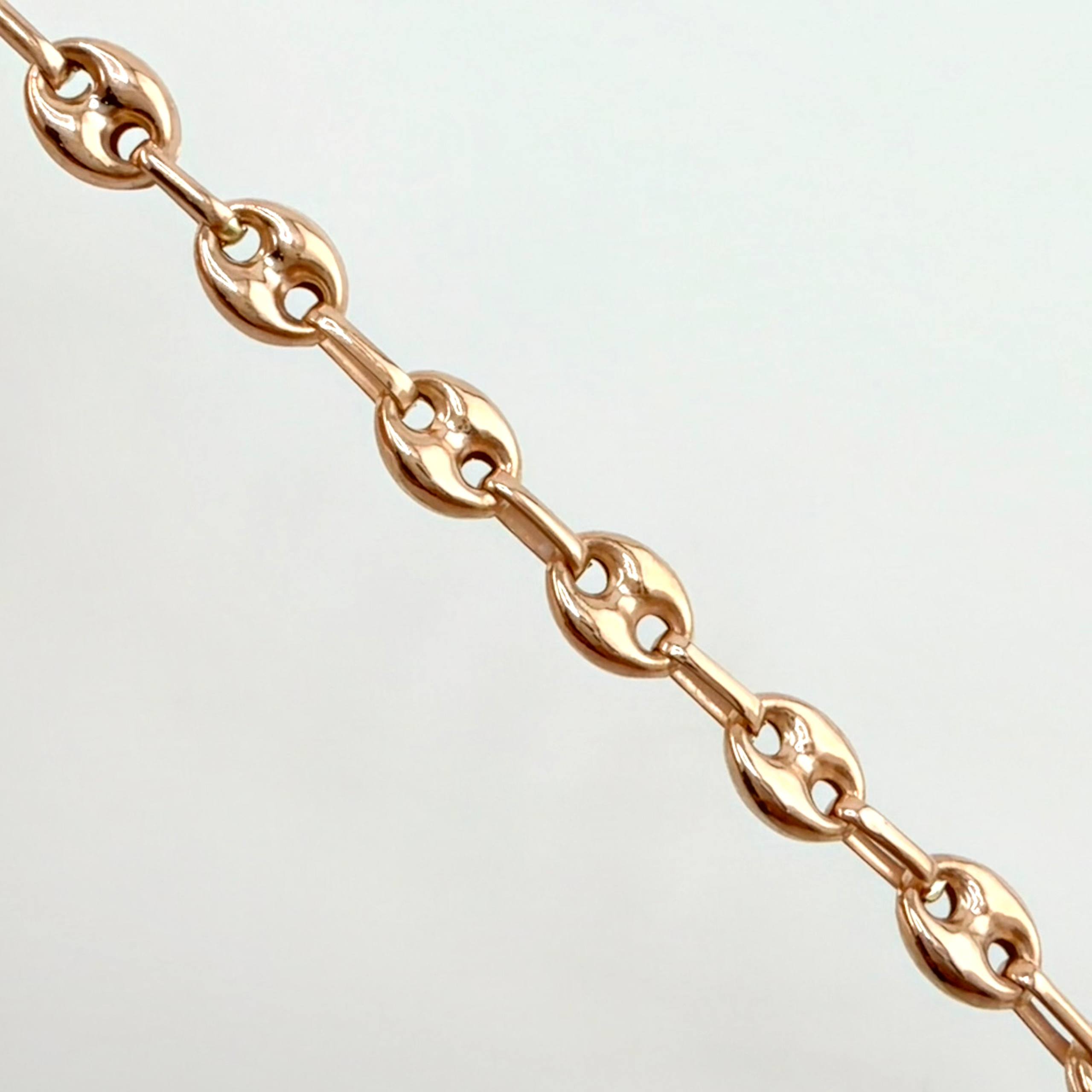 Pulso GC 3.5gr / 20cm / 5mm Oro Rosa 18K