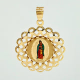 Dije Dije Virgen Guadalupe 3gr / 3.5cm / Oro Amarillo +4 18K
