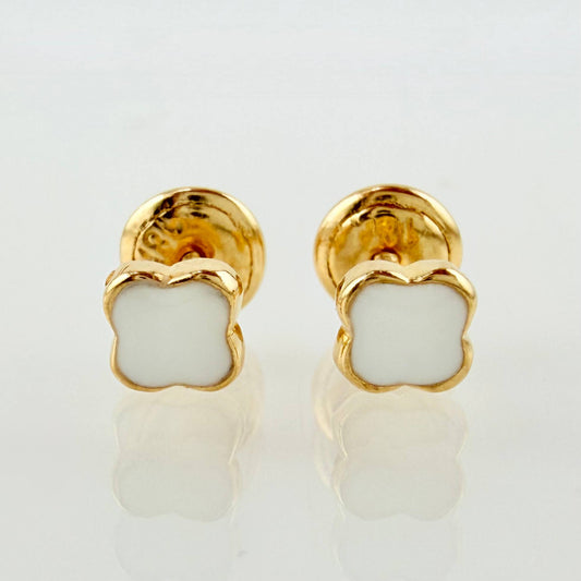 Topos Trebol 0.7gr / 5.3mm Oro Amarillo 18K ©