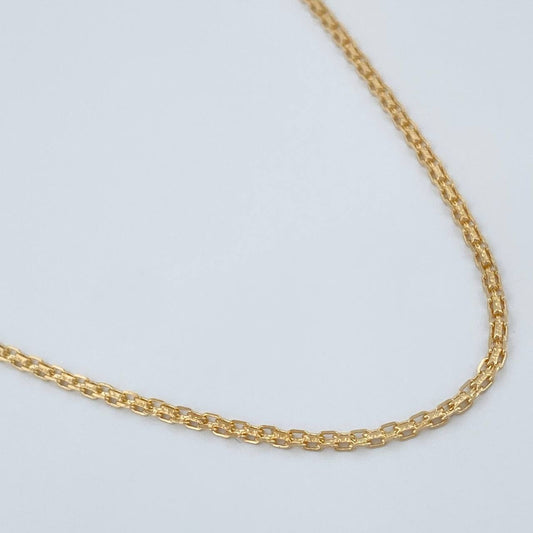Cadena China 2.75gr / 40.5cm / 1.6mm Oro Amarillo +1 18K %