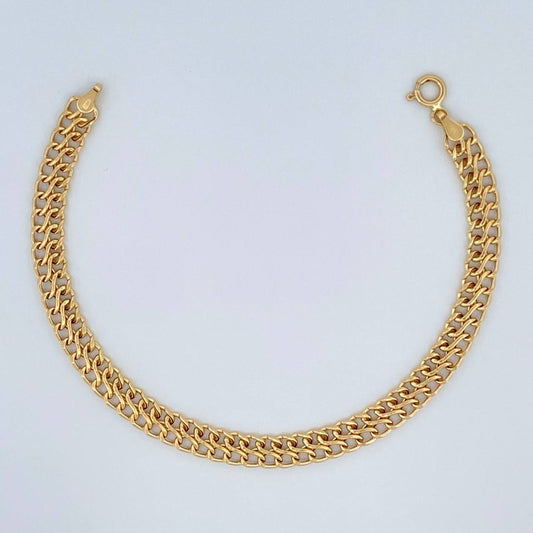 Pulso Sedusa 3.45gr / 19cm / 5.7mm Oro Amarillo +3 18K $