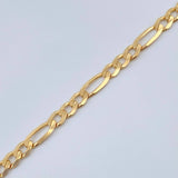 Pulso Figaro 5.8gr / 20.5cm / 3.7mm Oro Amarillo +1 18K %