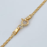 Cadena China 2.8gr / 45.4cm / 1.5mm Oro Amarillo +1 18K %