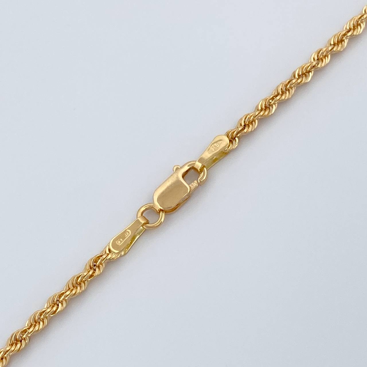 Cadena Lazo 3.2gr / 50.2cm / 2mm Oro Amarillo +3 18K &