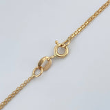 Cadena China 2.1gr / 39.7cm / 1.46mm Oro Amarillo +1 18K %