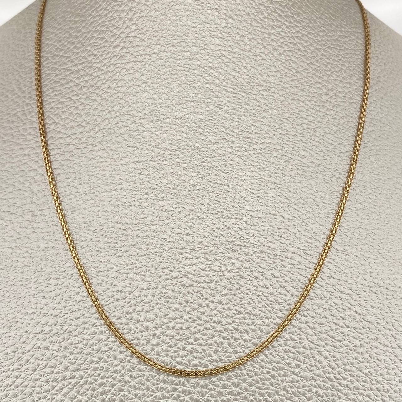 Cadena China 2.1gr / 39.7cm / 1.46mm Oro Amarillo +1 18K %