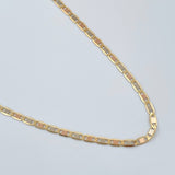 Cadena Escalera Plana 2.25gr / 40.2cm / 1.7mm Tres Oros +3 18K %