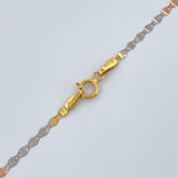 Cadena Plana Espejo 1.55gr / 40.2cm / 2mm Tres Oros +3 18K %