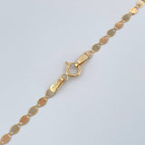 Cadena Plana Espejo 1.6gr / 45.5cm / 2.15mm Tres Oros +3 18K %