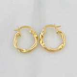 Candongas Asby 1.1 g / 1.5 cm Oro Amarillo 18K