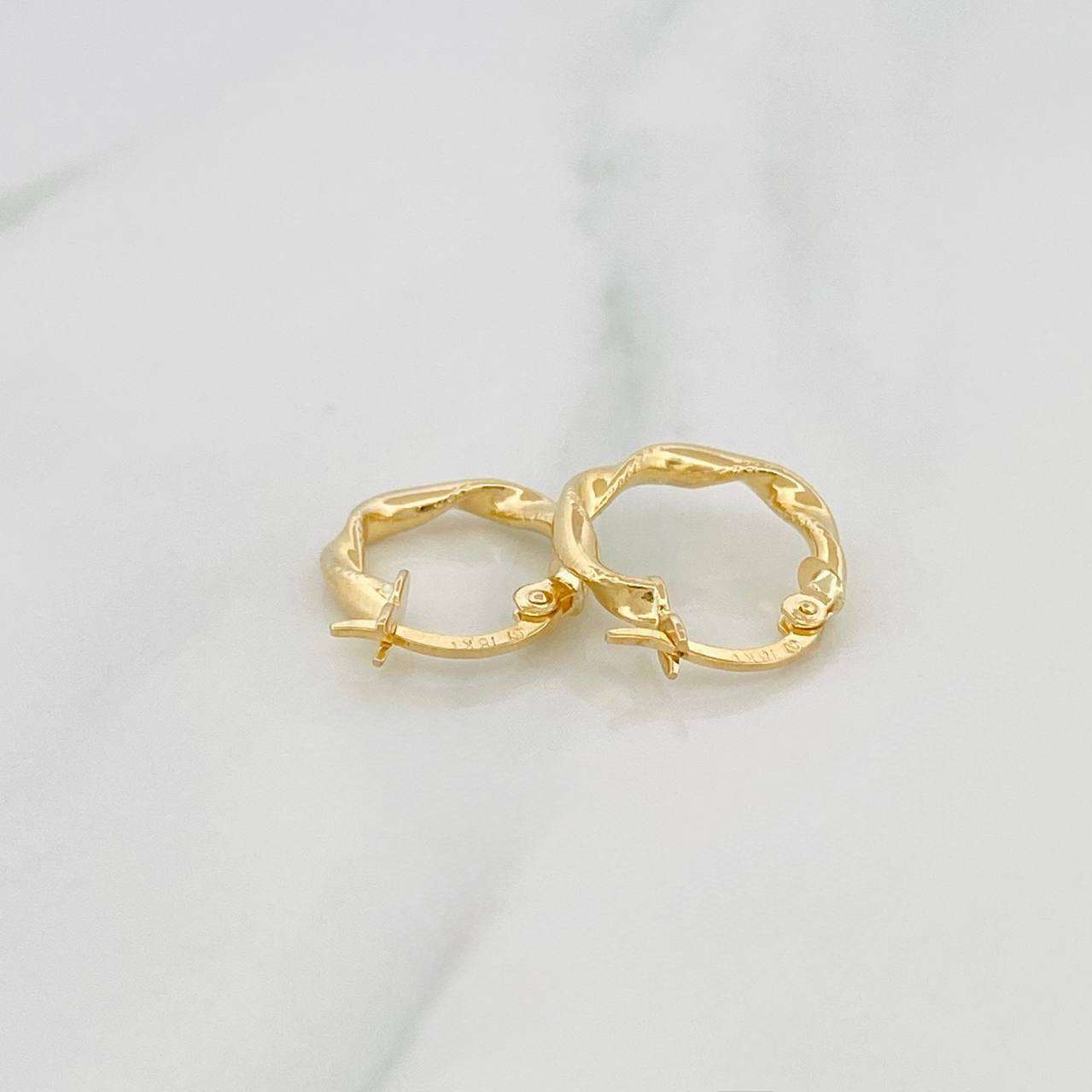 Candongas Asby 1.1 g / 1.5 cm Oro Amarillo 18K
