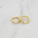 Candongas Asby 1.1 g / 1.5 cm Oro Amarillo 18K