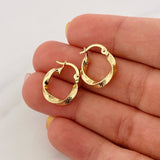 Candongas Deis 1.3 g / 1.5 cm Oro Amarillo 18K
