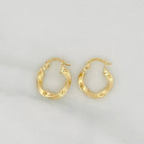 Candongas Deis 1.3 g / 1.5 cm Oro Amarillo 18K