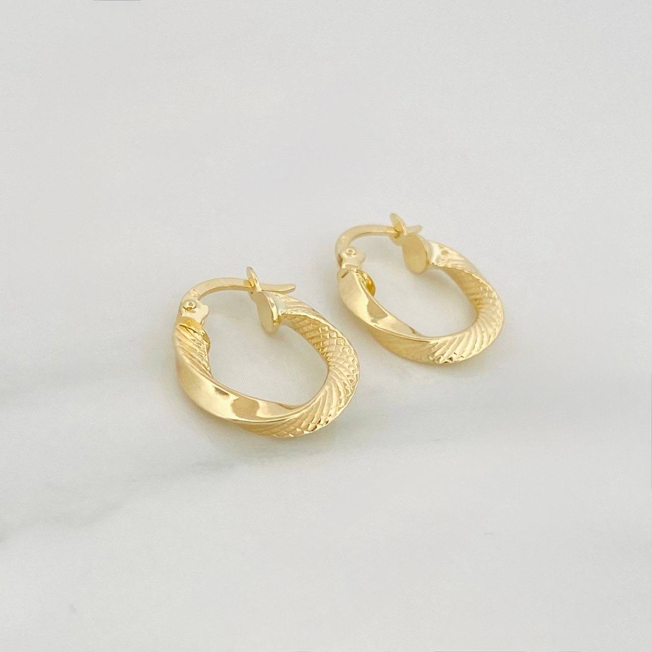 Candongas Deis 1.3 g / 1.5 cm Oro Amarillo 18K