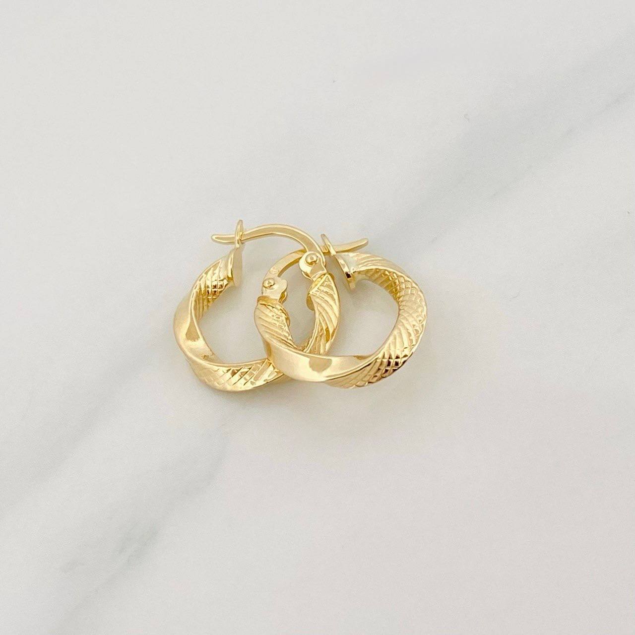 Candongas Deis 1.3 g / 1.5 cm Oro Amarillo 18K