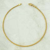 Pulso Chino 1.8gr / 21cm / 1.6mm Oro Amarillo +1 18K *