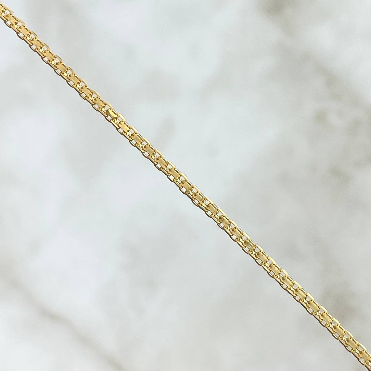 Pulso Chino 1.8gr / 21.5cm / 1.6mm Oro Amarillo +1 18K ©