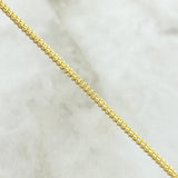 Pulso Franco 2.4gr / 22cm / 1.7mm Oro Amarillo +4 18K ©