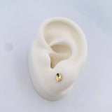 Topos Grano Café 0.55gr / 5.7mm / Oro Amarillo 18K &
