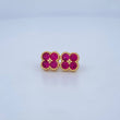 Topos Trebol 2.95gr / 9.03mm / Oro Amarillo 18K &