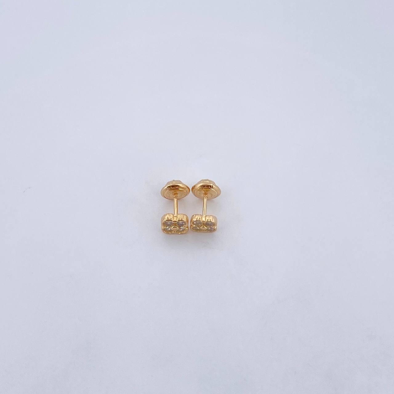 Topos Trebol 1.1gr / 5.12mm / Oro Amarillo 18K &