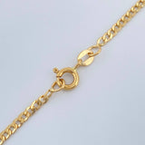 Cadena Cubana 4.1gr / 60cm / 2.17mm Oro Amarillo +1 18K &