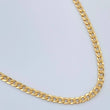 Cadena Cubana 7.5gr / 61.6cm / 3.9mm Oro Amarillo +1 18K &