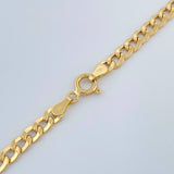 Cadena Cubana 4.7gr / 61.3cm / 3.11mm Oro Amarillo +1 18K &