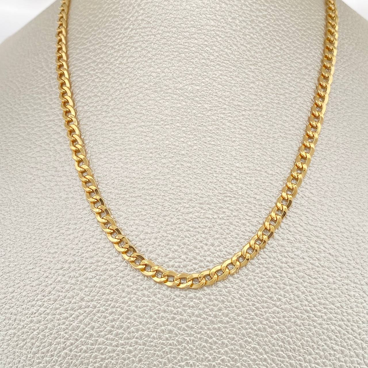 Cadena Cubana 4.1gr / 60cm / 2.17mm Oro Amarillo +1 18K &