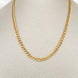 Cadena Cubana 4.1gr / 60cm / 2.17mm Oro Amarillo +1 18K &