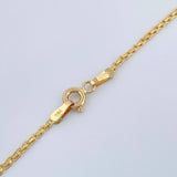 Cadena China 3.05gr / 45cm / 1.7mm Oro Amarillo +1 18K &