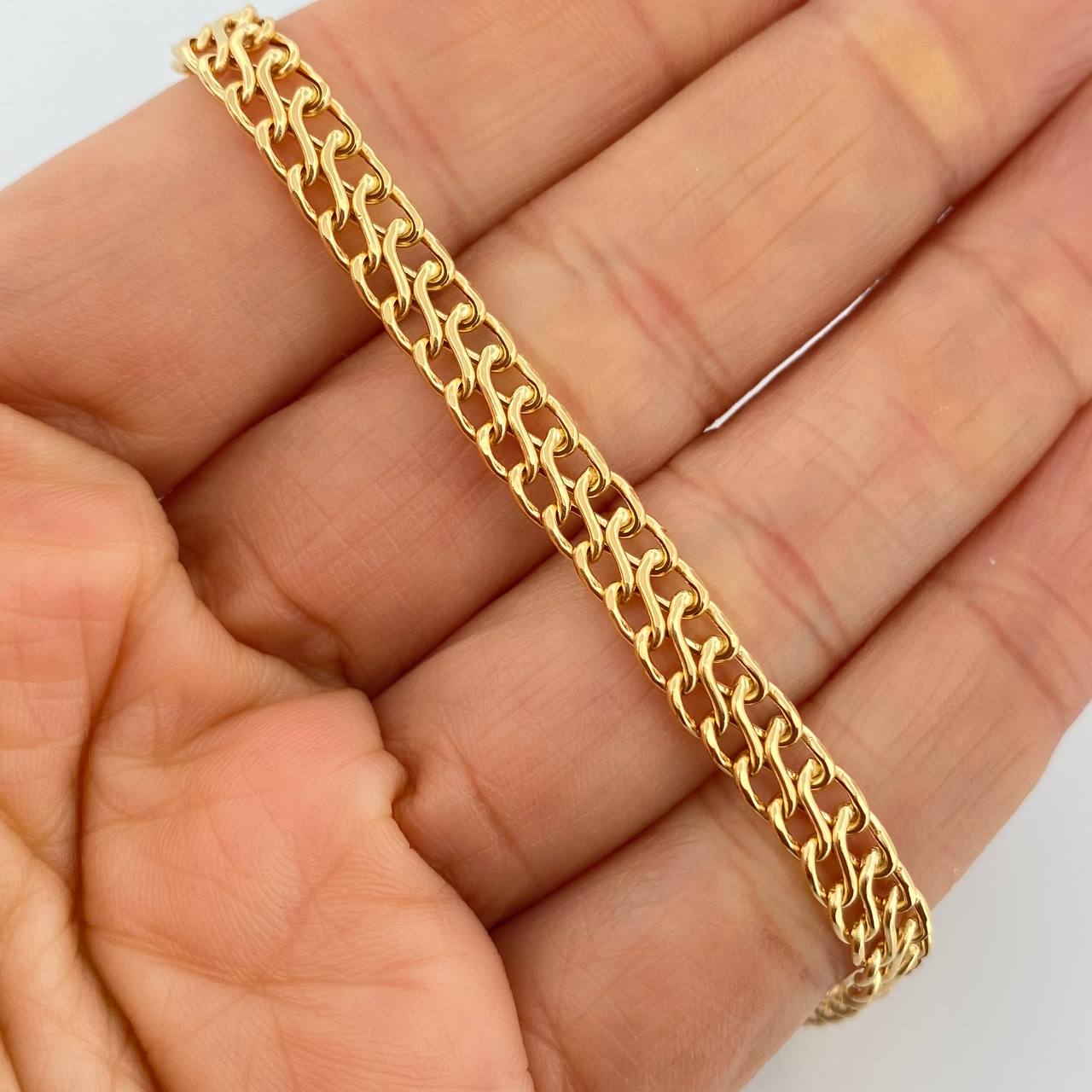 Pulso Sedusa 3.3gr / 19cm / 5.7mm Oro Amarillo +3 18K &