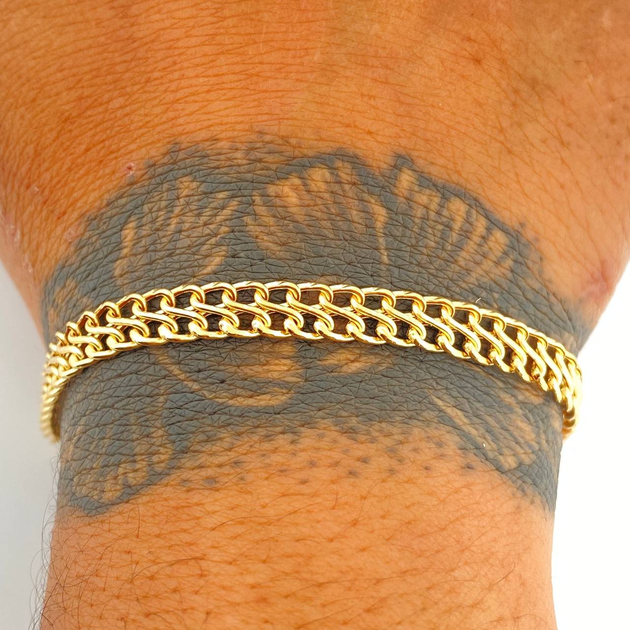 Pulso Sedusa 3.4gr / 18.5cm / 5.5mm Oro Amarillo +3 18K &