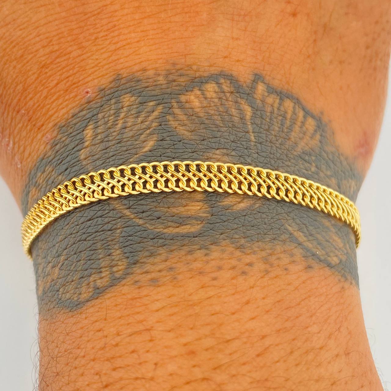 Pulso Sedusa 2.65gr / 19.5cm / 4.8mm Oro Amarillo +3 18K &