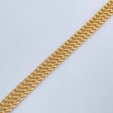 Pulso Sedusa 2.65gr / 19.5cm / 4.8mm Oro Amarillo +3 18K &