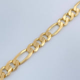 Pulso Figaro 7.65gr / 20cm / 4.7mm Oro Amarillo +1 18K &