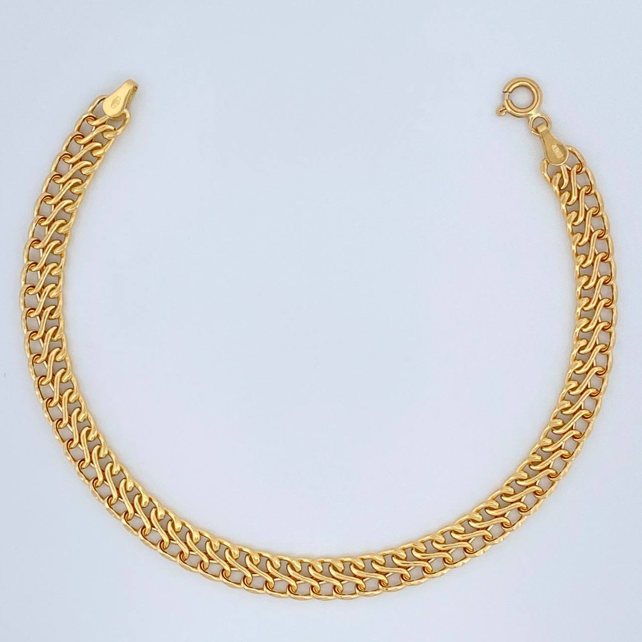 Pulso Sedusa 3.4gr / 19cm / 5.6mm Oro Amarillo +3 18K &