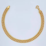 Pulso Sedusa 3.4gr / 19cm / 5.6mm Oro Amarillo +3 18K &