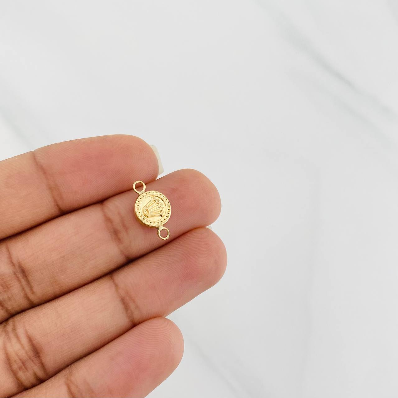 Herraje Corona 0.4g / 1.4cm Oro Amarillo 18K