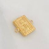 Herraje Sagrado Corazon de Jesus 0.7g / 1.6cm Oro Amarillo 18K