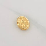 Herraje Virgen Milagrosa 0.45g / 1.1cm Oro Amarillo 18K
