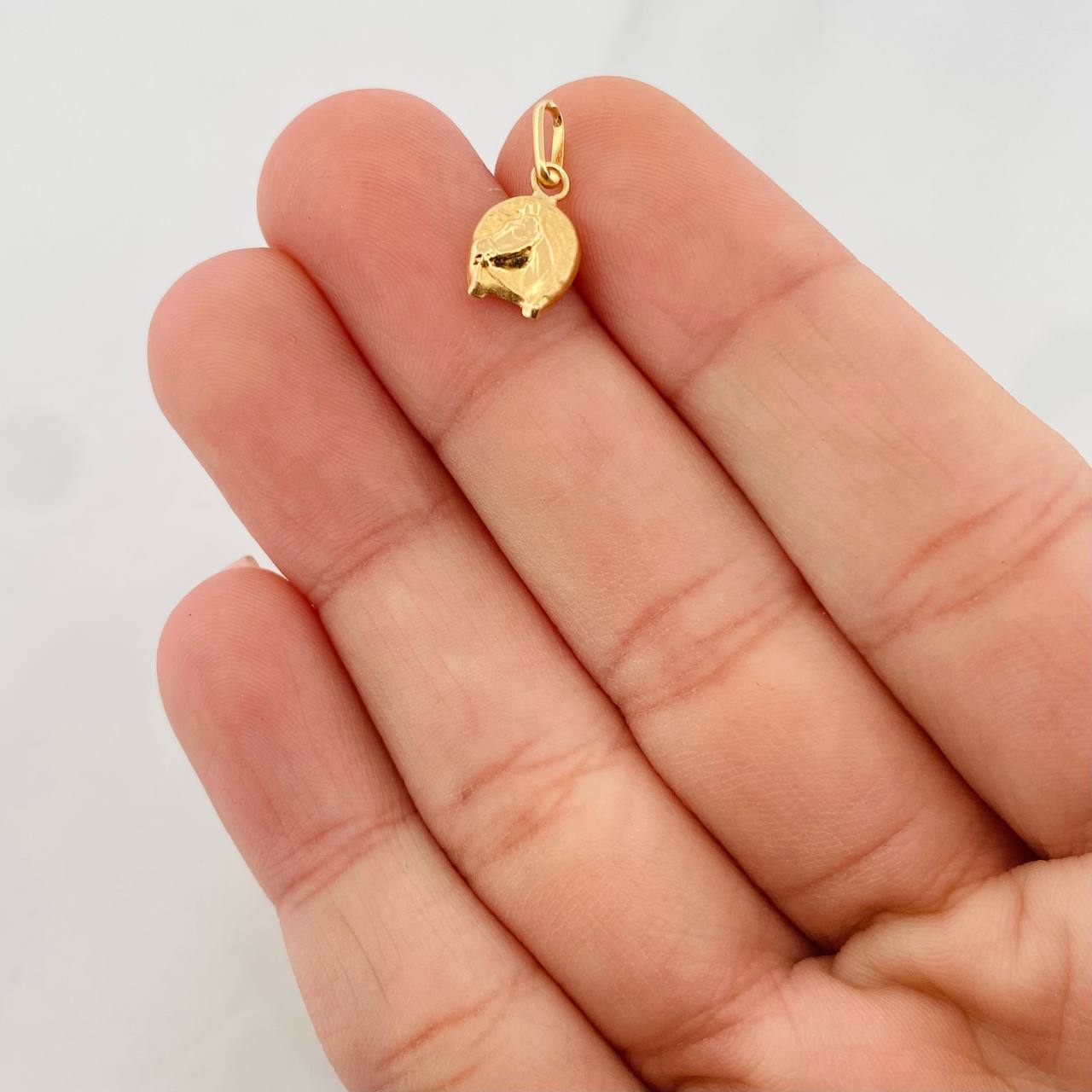 Dije Herradura de Caballo 0.35g / 1.05cm Oro Amarillo 18K